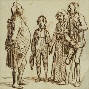Six Studies Of Men And Classical Figures