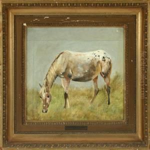A Horse by Johan Thomas Lundbye