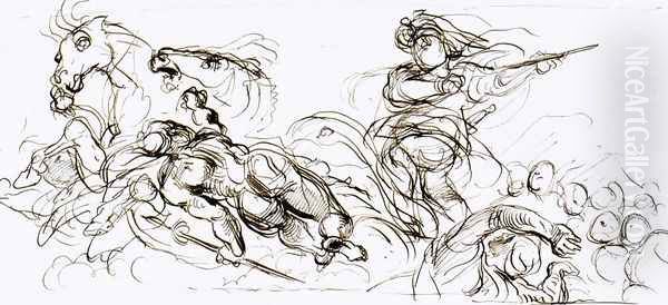 Study For The War Coffer 1833-37 - view 1