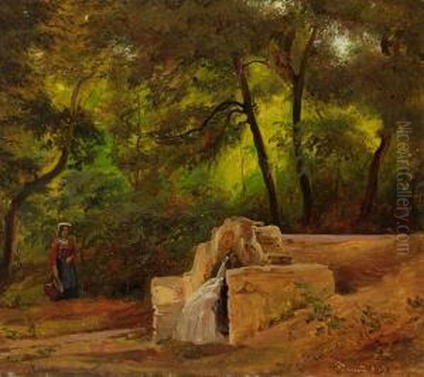 Brunnen Bei Frascati - view 1