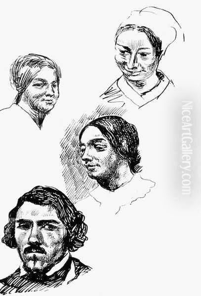 Page Of A Sketchbook - view 1