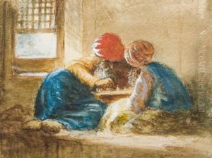 Orientaliska Schackspelare