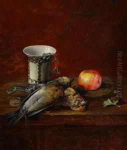 Nature Morte Med Faglar by Theodor Henrick Lundh
