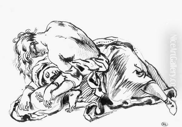 Sketch For Attila 1843-47 - view 1