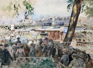 Jour D'affluence by Alexandre Lunois