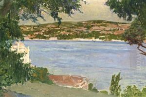 Vue Du Bosphore by Alexandre Lunois