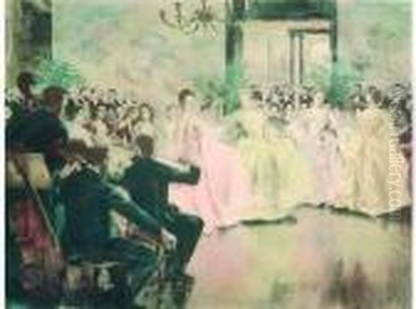 Le Menuet Chez Madame Menard-dorian. 1896 - view 1