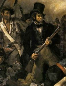 Liberty Leading the People (detail 2) 1830