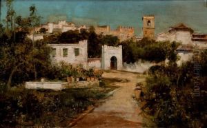 Jardin De La Huerta, Granada by Jose Lupianez y Carrasco