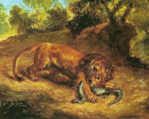 The lion and the caiman