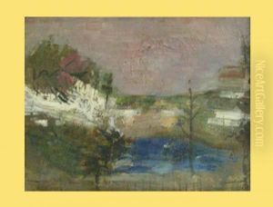 Landschaft by Oskar Wilhelm Luthy