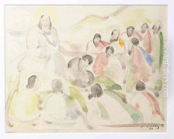 Christus Und Seine Junger. 1933. - view 1