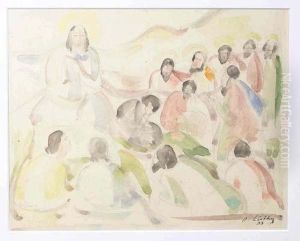 Christus Und Seine Junger. 1933.