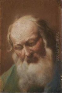 Testa Di San Pietro by Benedetto Luti