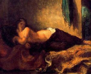 Odalisque1 by Eugene Delacroix