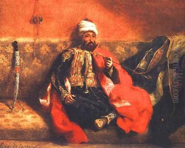 Smoking Turk - view 1