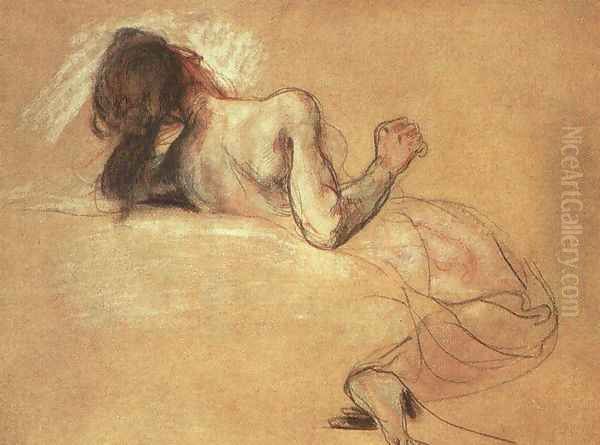 Study for The Death of Sardanapalus - view 1