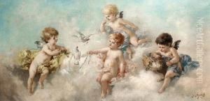Putti On A Cloud Putti On A Cloud