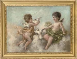 Divine Fruit; And Cherubs And Doves