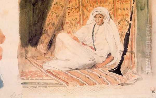 Young Arab in his Room - view 1