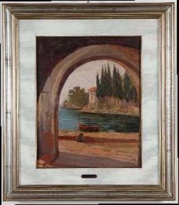 'paesaggio Lacustre' by Lazzaro Luxardo