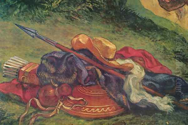 Jakob's fight with the angel (detail2) - view 1