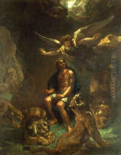 Daniel in the Lions' Den - view 1