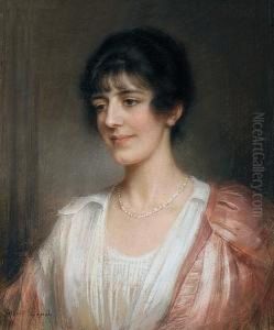 Portrait Of A Lady In Contemplative Pose