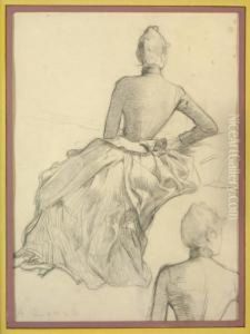 Studies Of A Lady, Seen From Behind Studies Of A Lady, Seen From Behind