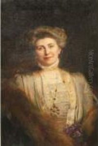 Portrait D'une Elegante by Albert Lynch