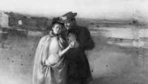 Couple Sur La Greve Couple Sur La Greve