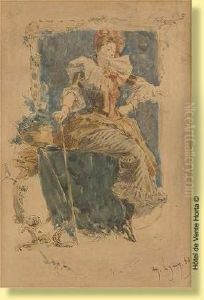 Jeune Femme A La Badine Jeune Femme A La Badine