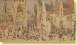 Jour De Carnaval by Amedee Ernest Lynen