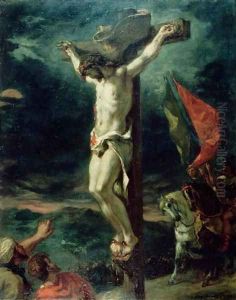 Crucifixion 1846 by Eugene Delacroix