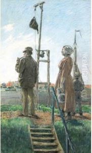 Ecole Belge by Amedee Ernest Lynen