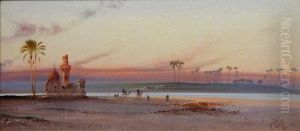 Red Skies Near Cairo. by Henry Stanton Lynton