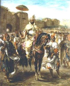 Muley Abd el Rahman by Eugene Delacroix