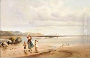 On The Coast Of Normandy by Henry Stanton Lynton