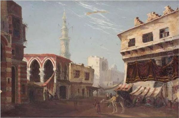 Arab Street Scene - view 1