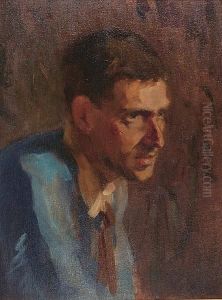 A Young Soldier by Nicholaos Lytras