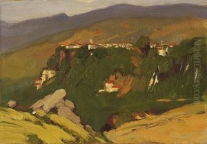 Mountain Village by Nicholaos Lytras