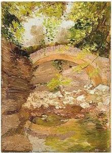 A Woodland Bridge A Woodland Bridge