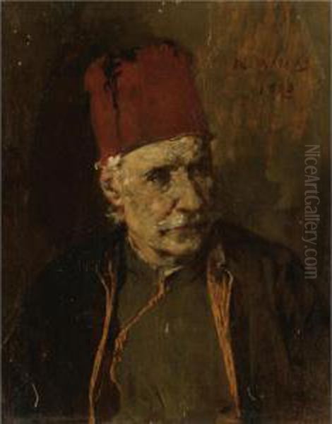 Portrait Of A Greek Man - view 1