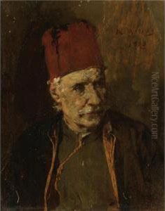 Portrait Of A Greek Man by Nikoforos Lytras