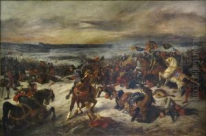 The Death of Charles the Bold by Eugene Delacroix