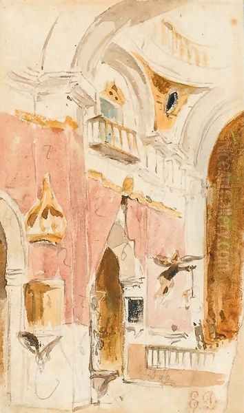 Interieur d'une eglise andalouse - view 1