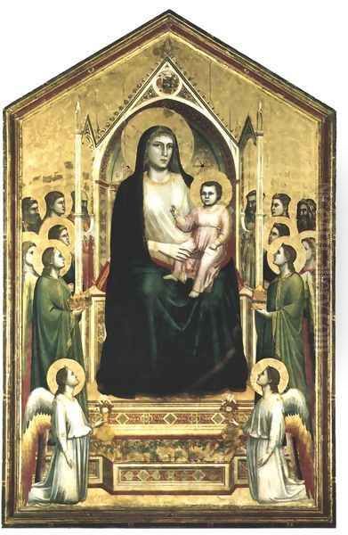 Madonna Enthroned (All Saints' Altarpiece) - view 1