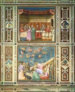 Decorative bands by Giotto Di Bondone