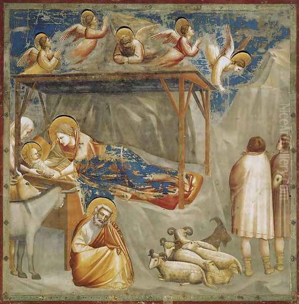 No. 17 Scenes from the Life of Christ- 1. Nativity- Birth of Jesus 1304-06 - view 1