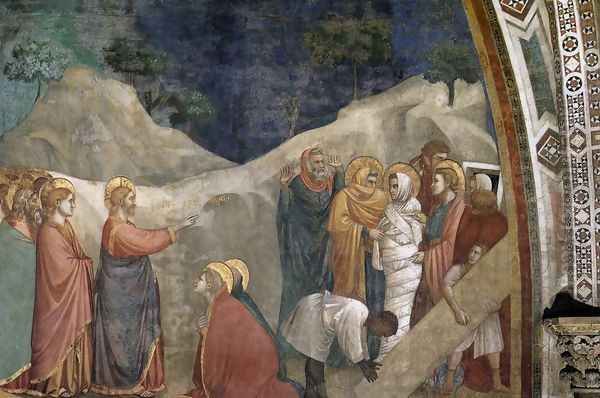 Scenes from the Life of Mary Magdalene- Raising of Lazarus 1320s - view 1